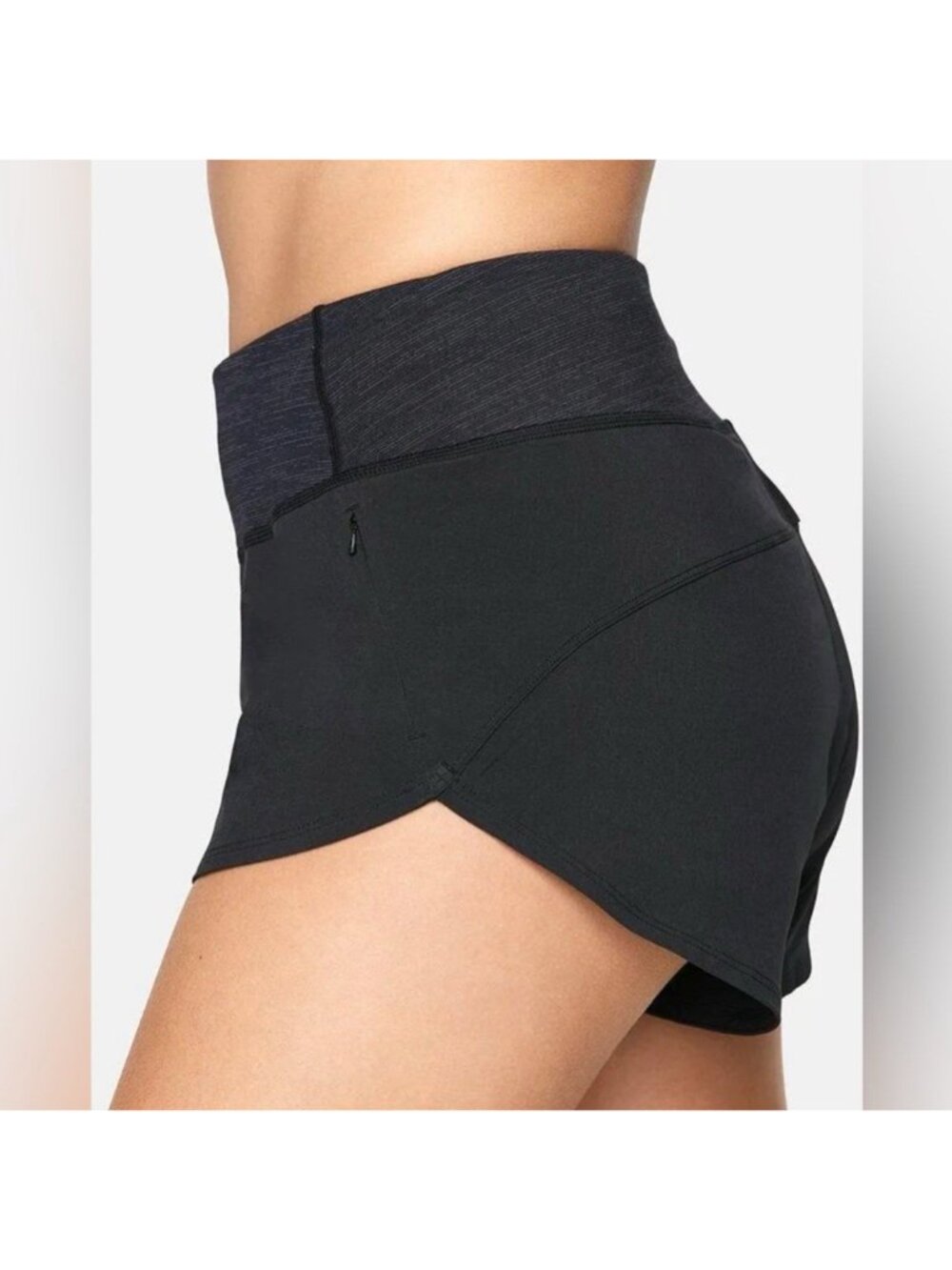 Outdoor Voices Women’s Hudson Shorts Size S Black Athletic Running Shorts